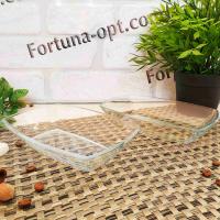 Салатник "Токио" 2 шт/набор 12*18*2,6 см 54942 ➜ Оптом и в розницу ✅ актуальная цена -Интернет магазин ✅ Фортуна ✅