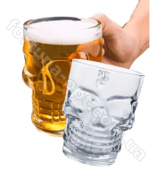 Пивной бокал Череп 500 мл - 6157 ➜ Оптом и в розницу ✅ актуальная цена -Интернет магазин ✅ Фортуна ✅