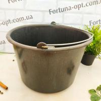 Ведро 16л с металлической ручкой (К) 00327 ✅ базовая цена 63.71 грн. ✔ Опт ✔ Акции ✔ Заходите! - Интернет-магазин Fortuna-opt.com.ua.