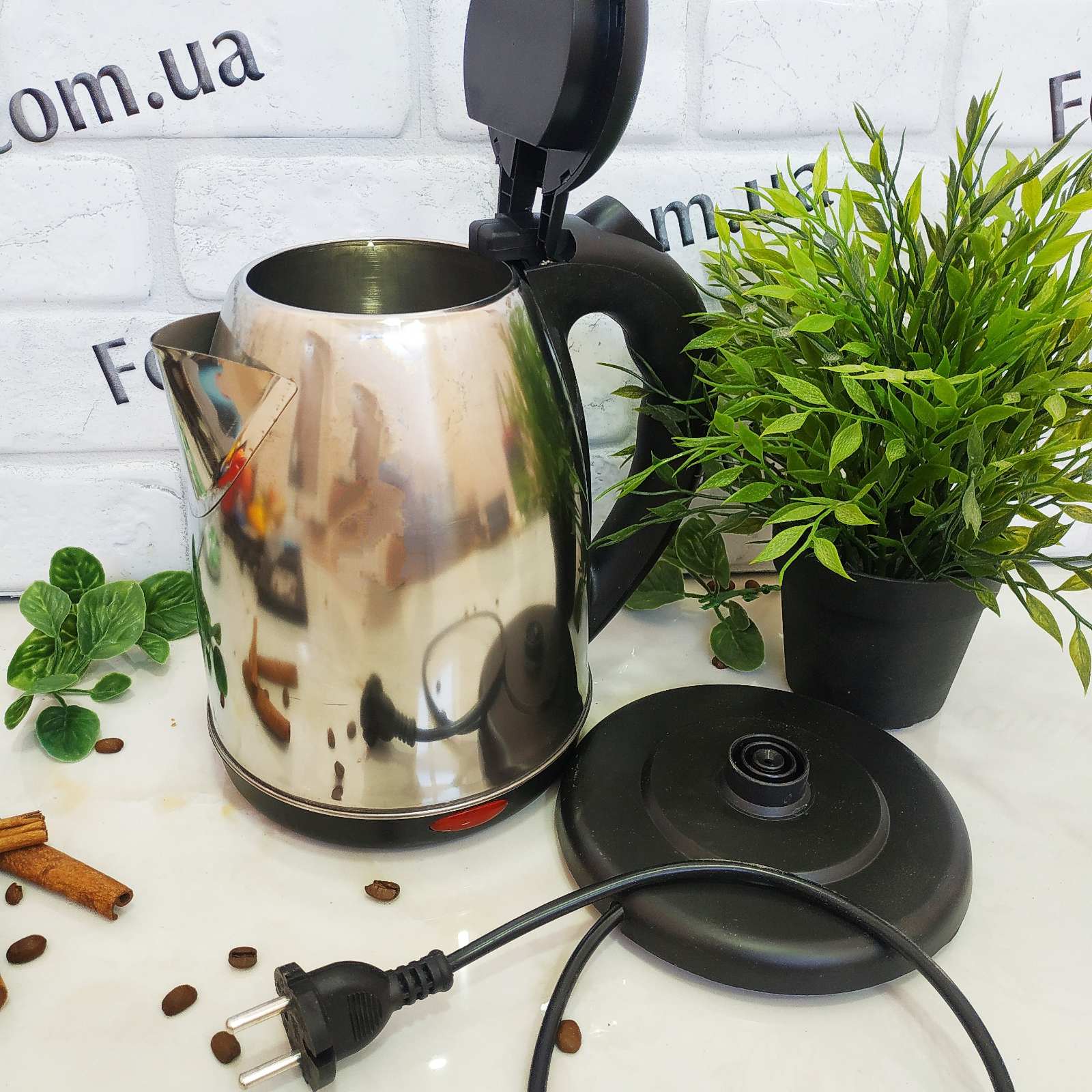 Чайник электрический нержавеющий 2,2л BMA - 1210 (1500 Вт) ✅ базовая цена 440.01 грн. ✔ Опт ✔ Скидки ✔ Заходите! - Интернет-магазин ✅ Фортуна-опт ✅