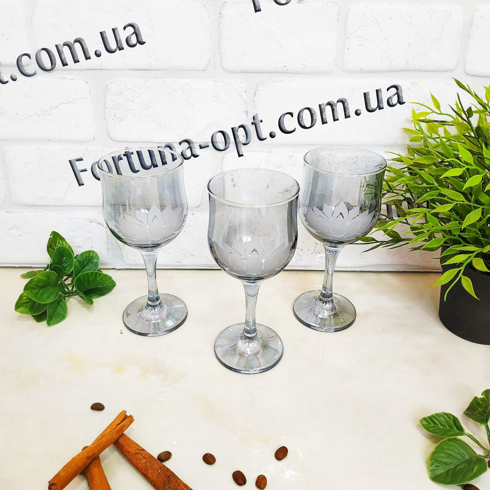 Бокал Вино "Лотос" 6 шт/набор 240 мл 298-163 ✅ базовая цена 324.30 грн. ✔ Опт ✔ Скидки ✔ Заходите! - Интернет-магазин ✅ Фортуна-опт ✅