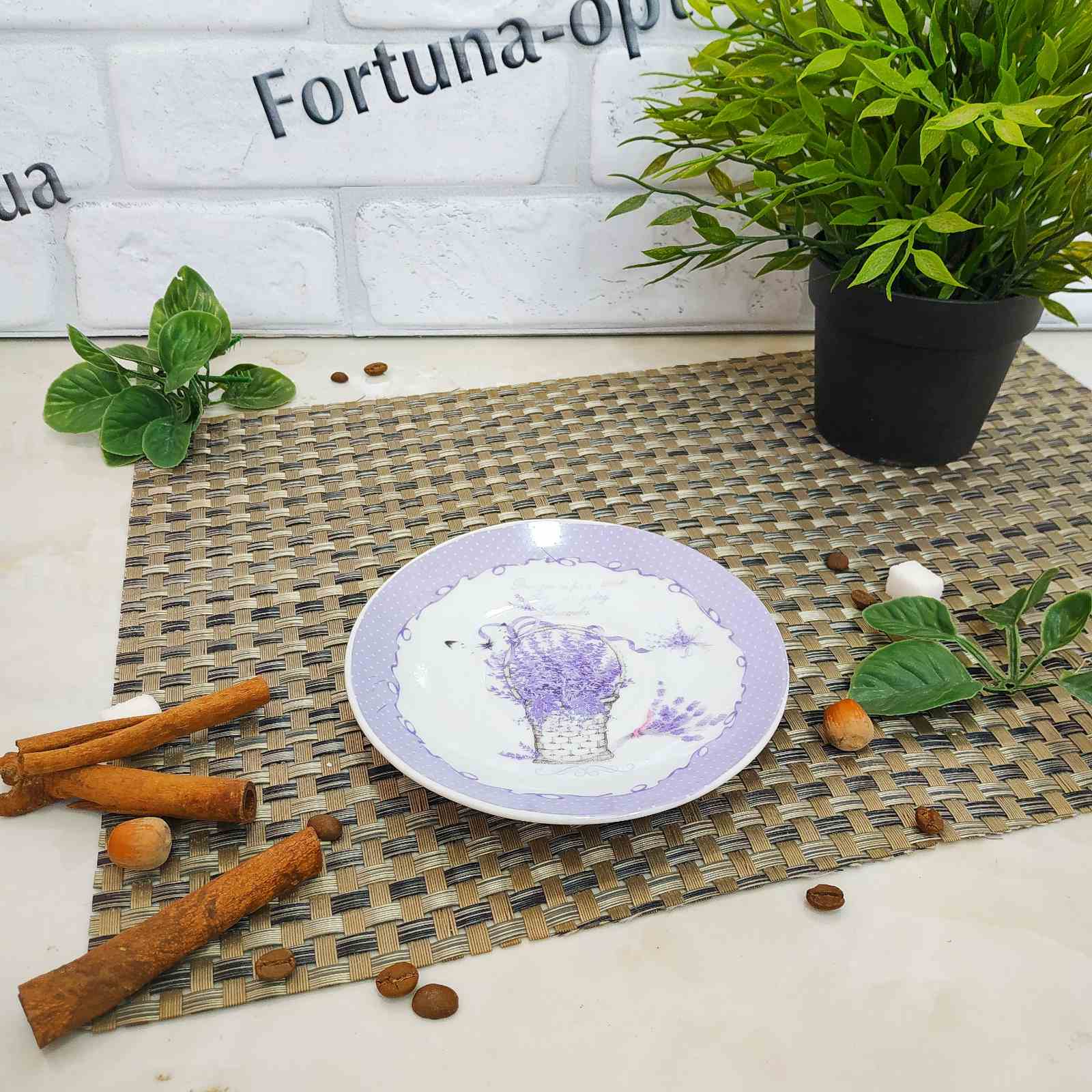 Блюдце микс SNT - 1520 ✅ базовая цена 19.63 грн. ✔ Опт ✔ Скидки ✔ Заходите! - Интернет-магазин ✅ Фортуна-опт ✅