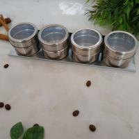 Набор для специй на магните 4 пр. Benson -189 ➜ Оптом и в розницу ✅ актуальная цена -Интернет магазин ✅ Фортуна ✅