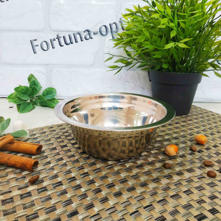 Миска нержавеющая д-16 0599 ✅ базовая цена 36.76 грн. ✔ Опт ✔ Скидки ✔ Заходите! - Интернет-магазин ✅ Фортуна-опт ✅