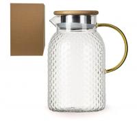 Кувшин 1,8л с бамбуковой крышкой 212121 ➜ Оптом и в розницу ✅ актуальная цена -Интернет магазин ✅Фортуна✅