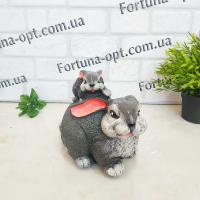  Зайчиха мама средняя гипс 1309 ➜ Оптом и в розницу ✅ актуальная цена -Интернет магазин ✅ Фортуна ✅