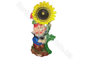 Гном с подсолнухом 1923 (К) ➜ Оптом и в розницу ✅ актуальная цена -Интернет магазин ✅ Фортуна ✅