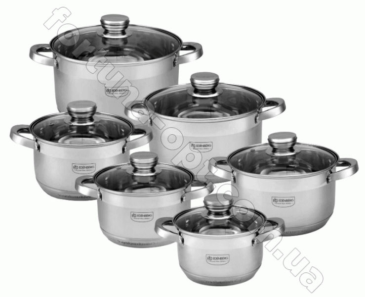 Набор предметов посуды Edenberg EB - 4011➜ Опт и розница ✅ актуальная цена -Интернет магазин ✅ Фортуна ✅