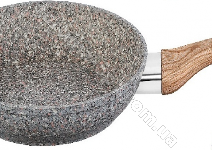 Сковорода с крышкой с гранитным покрытием Benson BN - 538 - 24 см ✅ базовая цена $13.32 ✔ Опт ✔ Скидки ✔ Заходите! - Интернет-магазин ✅ Фортуна-опт ✅