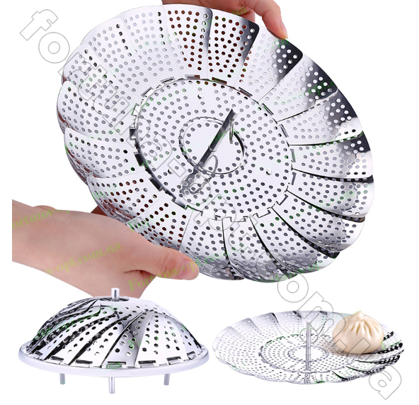 Пароварка лепесток из нержавеющей стали A-Plus 18 см - 1067 ✅ базовая цена 101.79 грн. ✔ Опт ✔ Скидки ✔ Заходите! - Интернет-магазин ✅ Фортуна-опт ✅