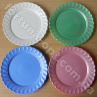 Тарелка пластиковая Косичка 17,5 см - 1214  ✅ базовая цена $2.79 ✔ Опт ✔ Акции ✔ Заходите! - Интернет-магазин Fortuna-opt.com.ua.