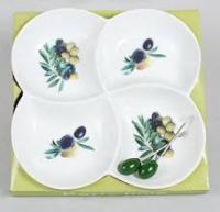 Блюдо керамическое для соуса 4 секции SNT - 4520 ✅ базовая цена 65.80 грн. ✔ Опт ✔ Акции ✔ Заходите! - Интернет-магазин Fortuna-opt.com.ua.