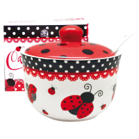 Сахарница керам 450 мл  Божья коровка  2242-17 ✅ базовая цена 79.11 грн. ✔ Опт ✔ Акции ✔ Заходите! - Интернет-магазин Fortuna-opt.com.ua.