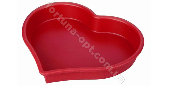 Форма силиконовая для выпечки Сердце Empire EM 9821 22 см ➜ Оптом и в розницу ✅ актуальная цена -Интернет магазин ✅Фортуна ✅