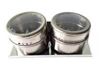 Набор для специй на магните 2 пр. Benson -187 ➜ Оптом и в розницу ✅ актуальная цена -Интернет магазин ✅ Фортуна ✅