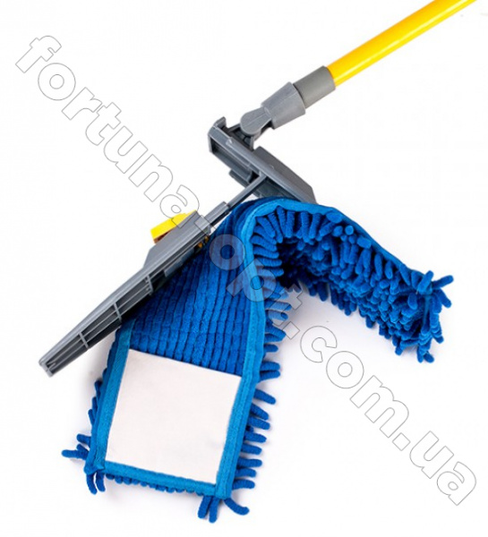 Полотер с микрофиброй Лапша и телескопической металлической ручкой - 8117 ✅ базовая цена $4.48 ✔ Опт ✔ Скидки ✔ Заходите! - Интернет-магазин ✅ Фортуна-опт ✅