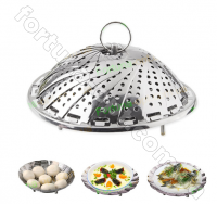 Пароварка-лепесток A-Plus - 0141 25 см ➜ Оптом и в розницу ✅ актуальная цена -Интернет магазин ✅ Фортуна ✅