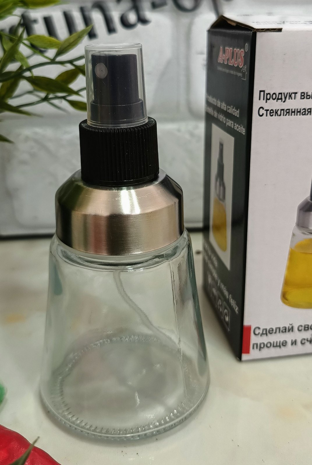Распылитель для масла 120мл  A-Plus 955 ✅ базовая цена $1.36 ✔ Опт ✔ Скидки ✔ Заходите! - Интернет-магазин ✅ Фортуна-опт ✅