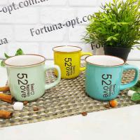 Чашка из керамики 320 мл "52" 4176-04 ✅ базовая цена 35.60 грн. ✔ Опт ✔ Акции ✔ Заходите! - Интернет-магазин Fortuna-opt.com.ua.