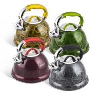 Чайник нержавейка со свистком Edenberg 3 л EB - 1910 ✅ базовая цена $16.61 ✔ Опт ✔ Акции ✔ Заходите! - Интернет-магазин Fortuna-opt.com.ua.