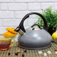 Чайник с мраморной крошкой со свистком 3 л Edenberg EB - 8812 ✅ базовая цена $14.07 ✔ Опт ✔ Акции ✔ Заходите! - Интернет-магазин Fortuna-opt.com.ua.