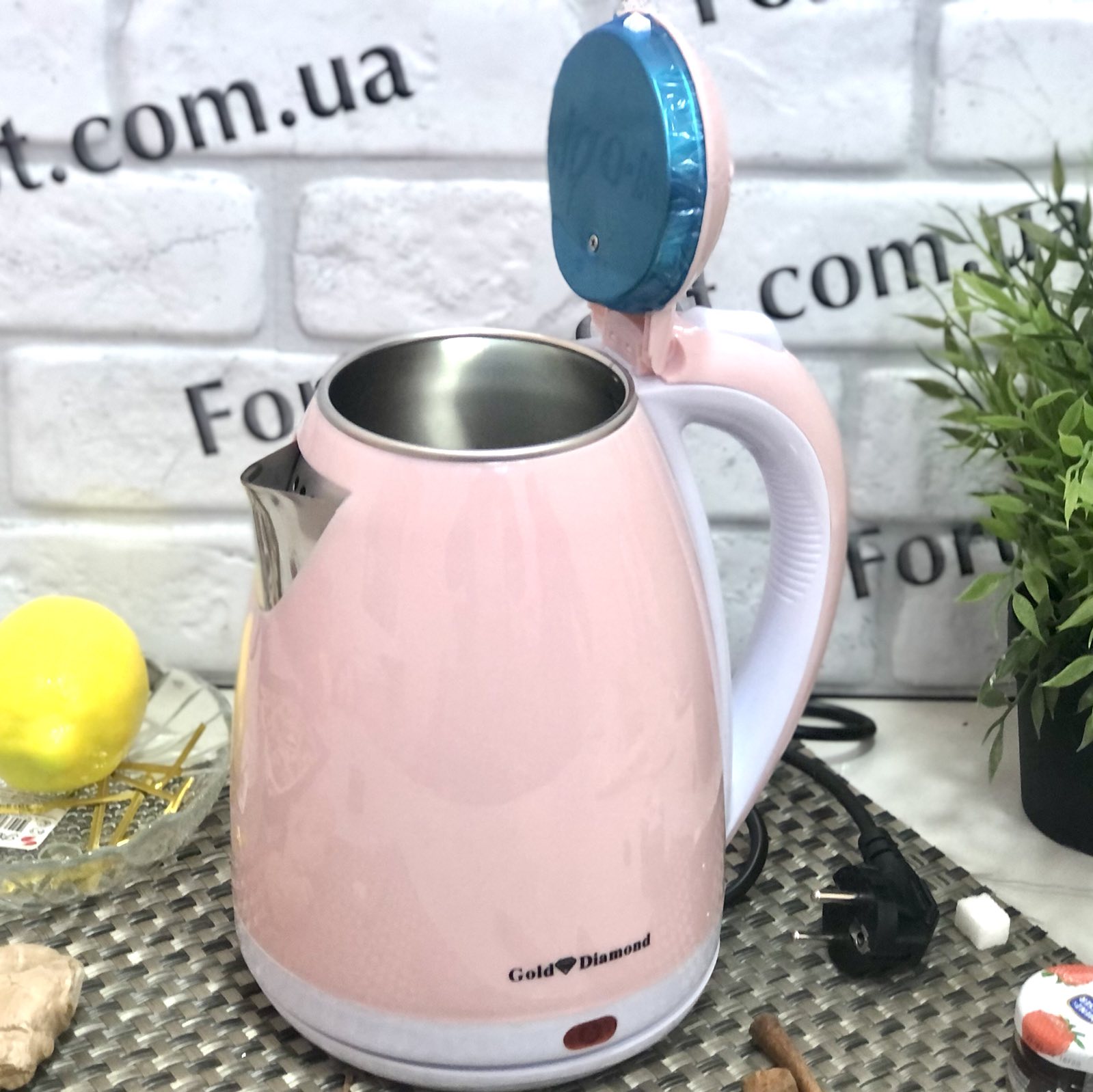 Электрочайник Gold Diamond TK 00028 ✅ базовая цена $8.70 ✔ Опт ✔ Скидки ✔ Заходите! - Интернет-магазин ✅ Фортуна-опт ✅