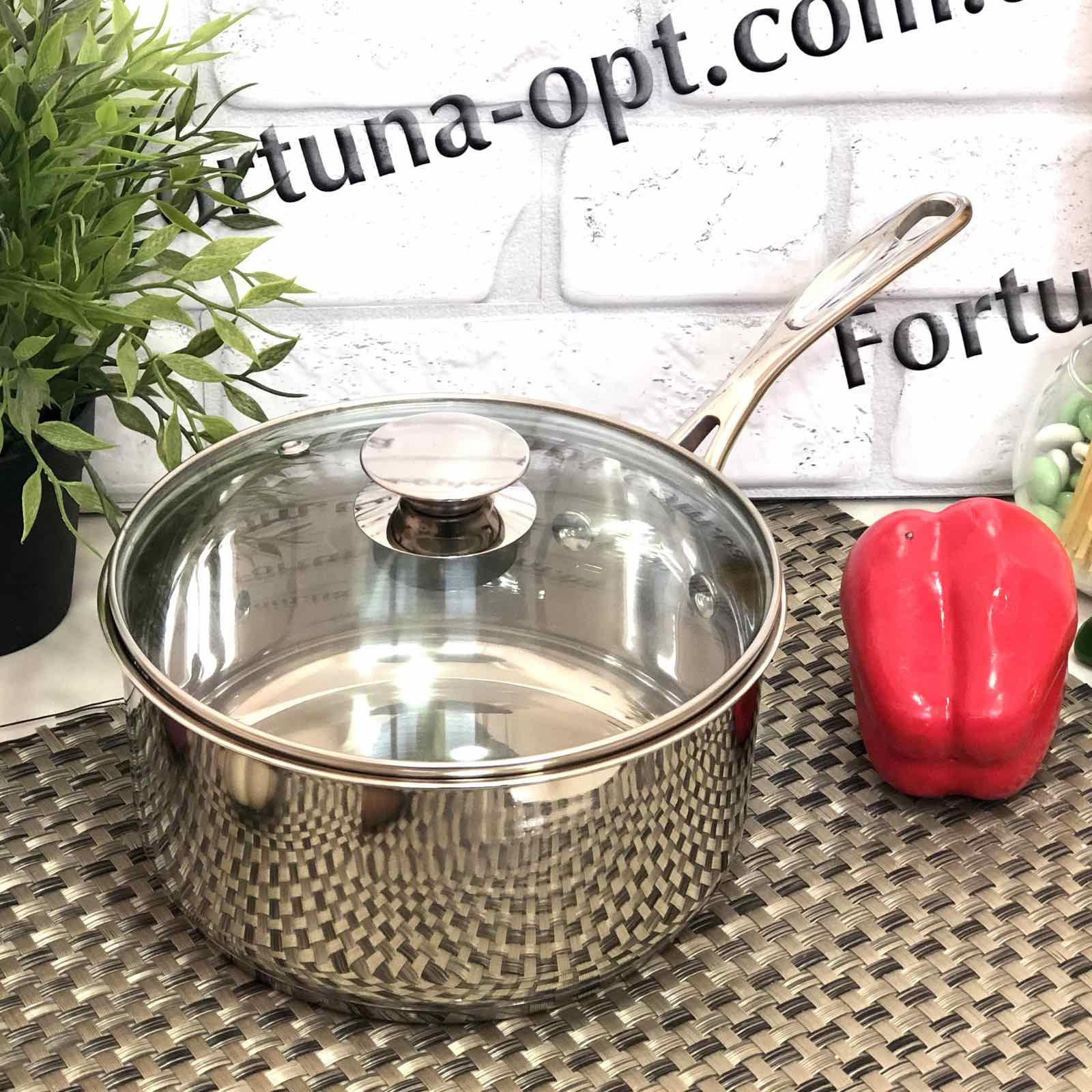 Набор тяжелой посуды из нержавеющей стали A-Plus - 1300➜ Опт и розница ✅ актуальная цена -Интернет магазин ✅ Фортуна ✅