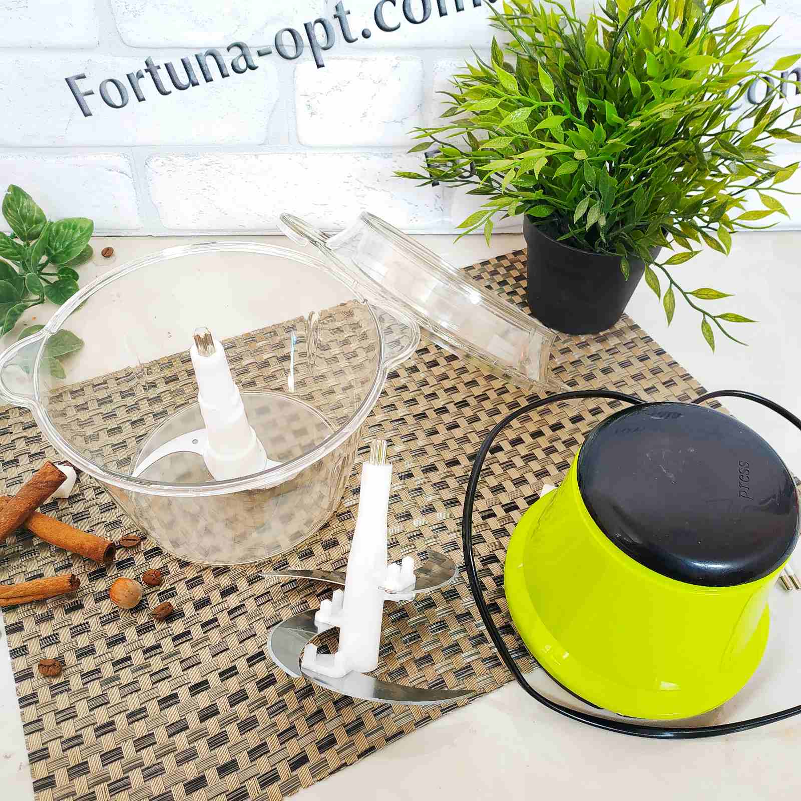 Электрический блендер-измельчитель Молния с двухъярусным лезвием 1,8 л - 5508 - 8996 ✅ базовая цена $7.10 ✔ Опт ✔ Скидки ✔ Заходите! - Интернет-магазин ✅ Фортуна-опт ✅