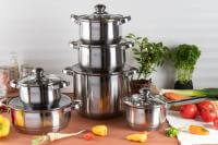 Набор посуды Edenberg Eb-4020 с большой кастрюлей , 7-слойным дном по $69.75 -Интернет магазин ✅ Fortuna-opt.com.ua. ✅