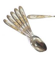 Ложка чайн 6шт/наб зол Аист Edenberg 0865 ✅ базовая цена $2.88 ✔ Опт ✔ Акции ✔ Заходите! - Интернет-магазин Fortuna-opt.com.ua.