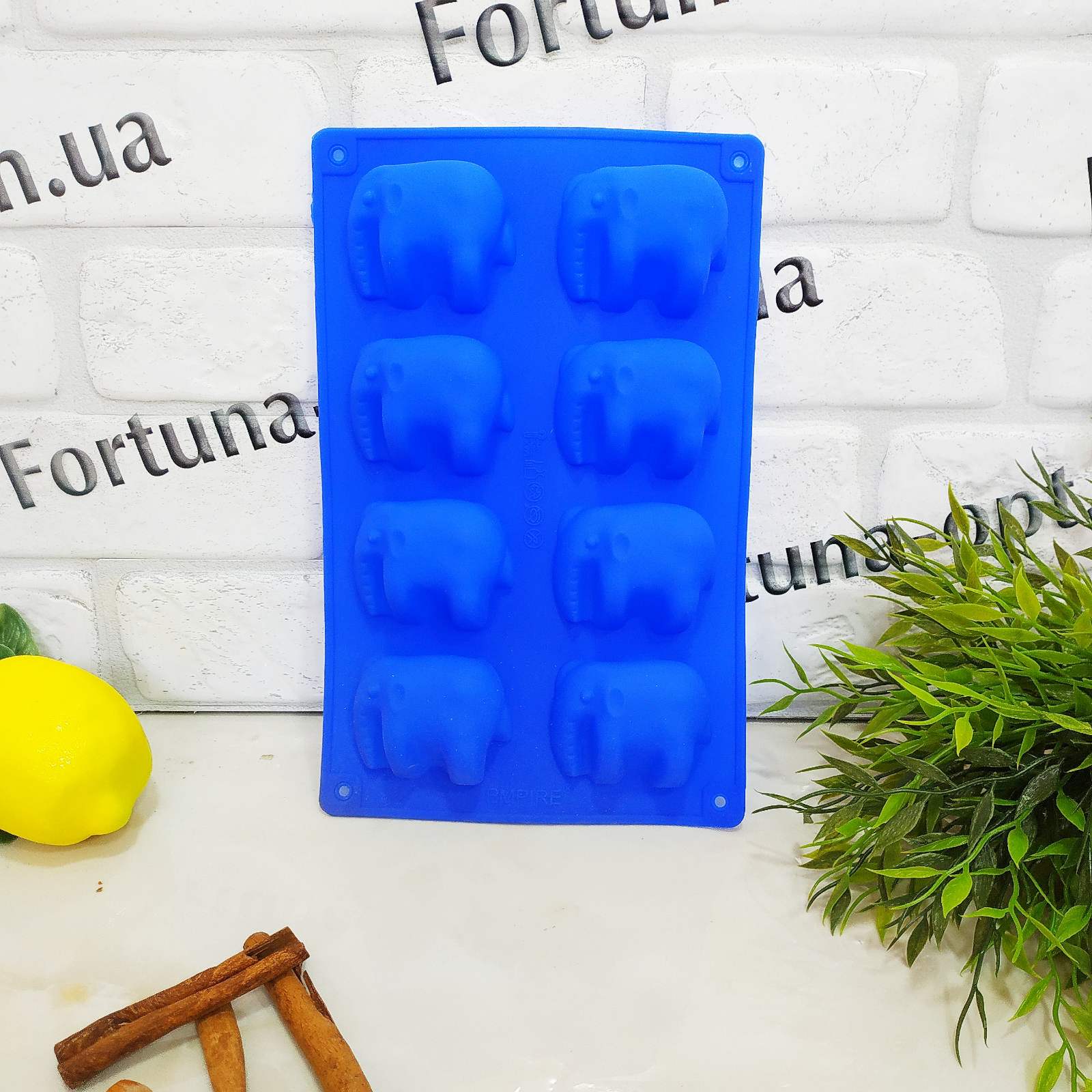 Форма силиконовая для выпечки Слоники 8 штук Empire EM - 7194 ✅ базовая цена $1.68 ✔ Опт ✔ Скидки ✔ Заходите! - Интернет-магазин ✅ Фортуна-опт ✅