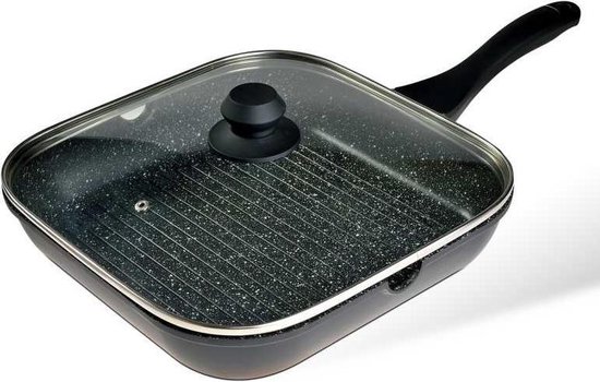 Сковорода-гриль с крышкой Edenberg EB - 3310 - 28 см ✅ базовая цена $26.34 ✔ Опт ✔ Скидки ✔ Заходите! - Интернет-магазин ✅ Фортуна-опт ✅