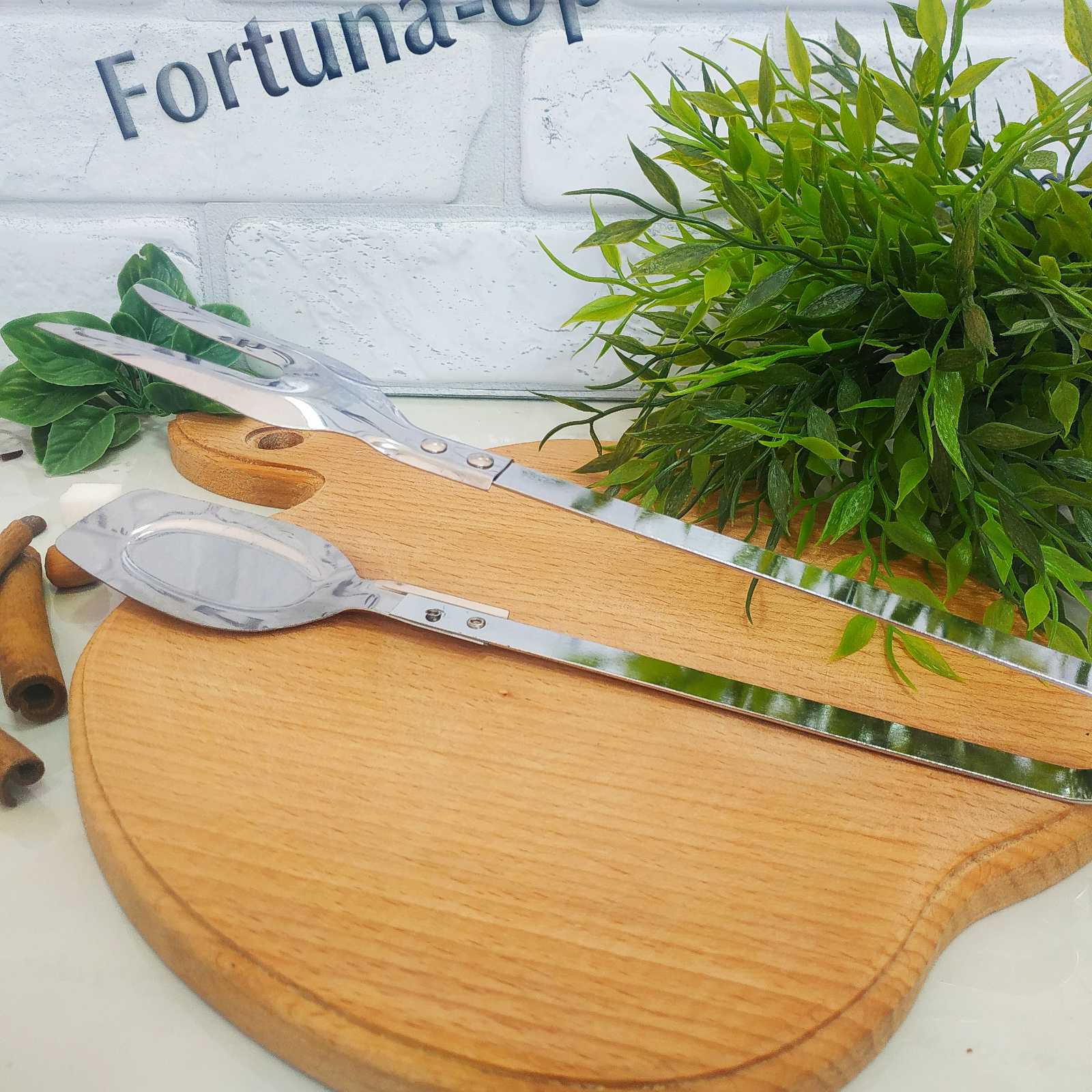 Щипцы нержавеющие салатные 304/1 ✅ базовая цена 31.97 грн. ✔ Опт ✔ Скидки ✔ Заходите! - Интернет-магазин ✅ Фортуна-опт ✅