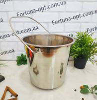 Ведро нержавеющее без крышки A-Plus - 0386 (5 л) ✅ базовая цена $3.95 ✔ Опт ✔ Акции ✔ Заходите! - Интернет-магазин Fortuna-opt.com.ua.