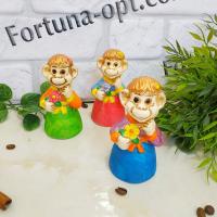   Солонка Обезьянка 2964 ➜ Оптом и в розницу ✅ актуальная цена -Интернет магазин ✅ Фортуна ✅