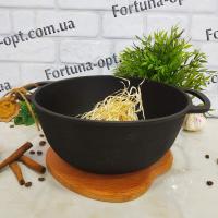 Кастрюля чугунная литая без крышки 4 л - V 0400  ✅ базовая цена 552.03 грн. ✔ Опт ✔ Акции ✔ Заходите! - Интернет-магазин Fortuna-opt.com.ua.