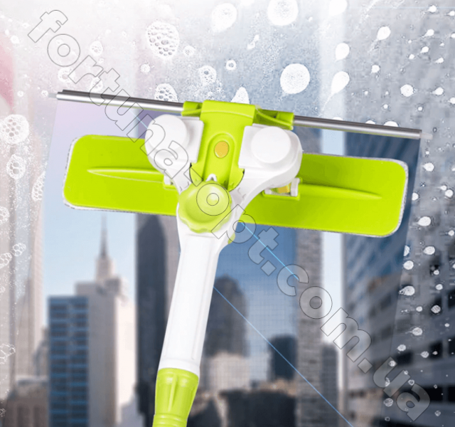 Швабра для окон с телелескопической ручкой TV 000191 ✅ базовая цена $14.88 ✔ Опт ✔ Скидки ✔ Заходите! - Интернет-магазин ✅ Фортуна-опт ✅