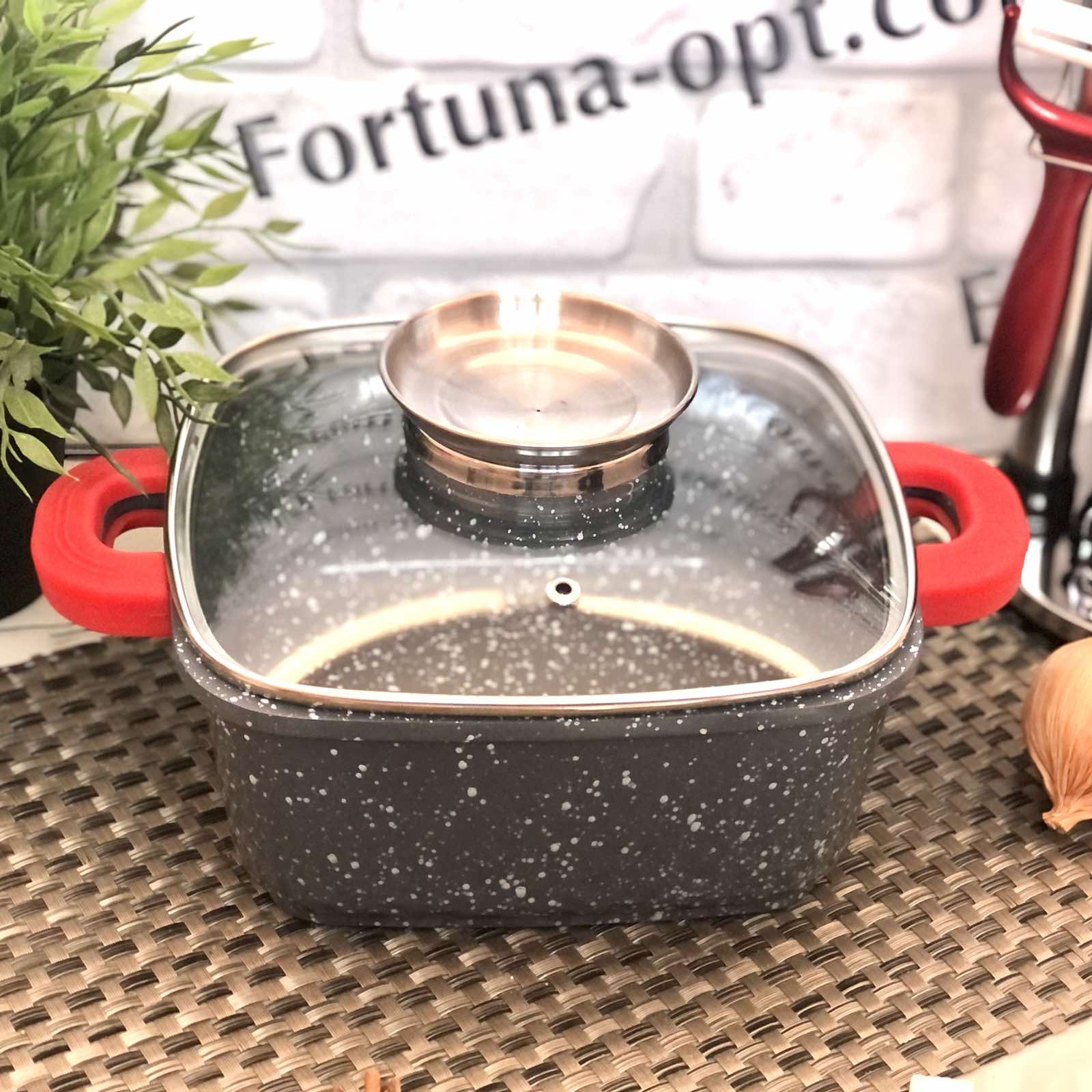 Набор казанов с мраморным покрытием A-Plus - 1491 ✅ базовая цена $72.34 ✔ Опт ✔ Скидки ✔ Заходите! - Интернет-магазин ✅ Фортуна-опт ✅