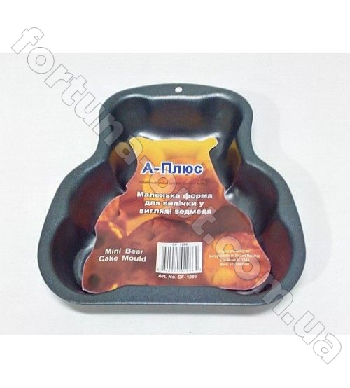 Форма для выпечки Мишка с антипригарным покрытием A-Plus - 1286  ➜ Оптом и в розницу ✅ актуальная цена -Интернет магазин ✅ Фортуна ✅