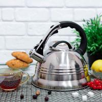 Чайник из нержавеющей стали со свистком Edenberg ЕВ - 1957 ✅ базовая цена $15.53 ✔ Опт ✔ Акции ✔ Заходите! - Интернет-магазин Fortuna-opt.com.ua.
