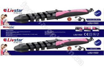 Плойка для волос керамическая Livstar - 1523 ➜ Оптом и в розницу ✅ актуальная цена - Интернет магазин ✅ Фортуна ✅