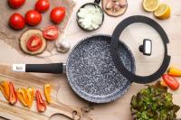 Сотейник с крышкой мраморный Edenberg EB - 3325 - 28 см, 3.8 л ✅ базовая цена $24.92 ✔ Опт ✔ Акции ✔ Заходите! - Интернет-магазин Fortuna-opt.com.ua.