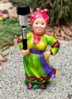  Солоха с фонарем керамическая 1824 ➜ Оптом и в розницу ✅ актуальная цена -Интернет магазин ✅ Фортуна ✅