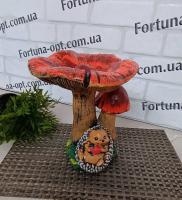  Еж под грибом гипс 1816 ➜ Оптом и в розницу ✅ актуальная цена -Интернет магазин ✅ Фортуна ✅