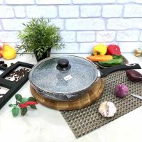 Сковорода с крышкой 26 см Benson BN - 516 ✅ базовая цена $14.73 ✔ Опт ✔ Акции ✔ Заходите! - Интернет-магазин Fortuna-opt.com.ua.