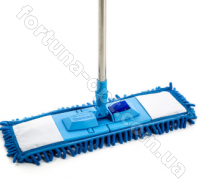 Полотер с микрофиброй и телескопической ручкой из нержавеющей стали - 8118 ➜ Оптом и в розницу ✅ актуальная цена -Интернет магазин ✅ Фортуна ✅