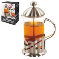 Заварник френч - пресс 350 мл Stenson - 0247 ✅ базовая цена $3.21 ✔ Опт ✔ Акции ✔ Заходите! - Интернет-магазин Fortuna-opt.com.ua.