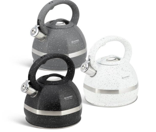 Чайник со свистком мраморный Edenberg EB - 2475 - 3 л ✅ базовая цена $17.62 ✔ Опт ✔ Скидки ✔ Заходите! - Интернет-магазин ✅ Фортуна-опт ✅