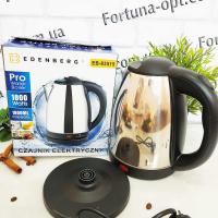 Чайник нержавеющий электрический 1,8 л Edenberg EB - 83515 (1800 Вт) ➜ Оптом и в розницу ✅ актуальная цена - Интернет магазин ✅ Фортуна ✅