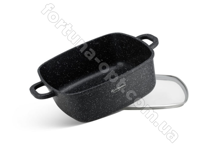 Кастрюля-жаровня с крышкой Edenberg EB - 8115 - 6,5 л - 28 см ✅ базовая цена $28.87 ✔ Опт ✔ Скидки ✔ Заходите! - Интернет-магазин ✅ Фортуна-опт ✅